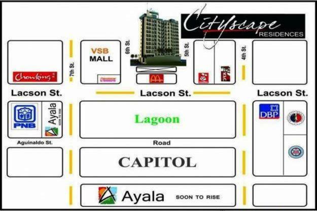 Cityscape Residences Unit 510 Bacolod Kültér fotó